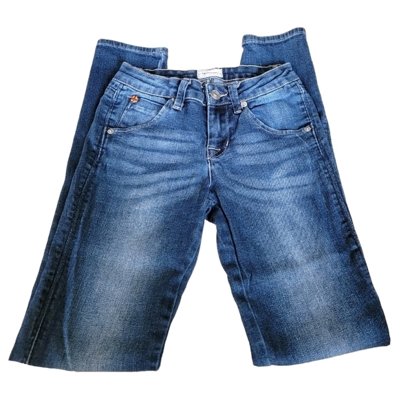 Girls Hudson Flap Pocket Skinny Jeans Size 10 - Picture 1 of 8